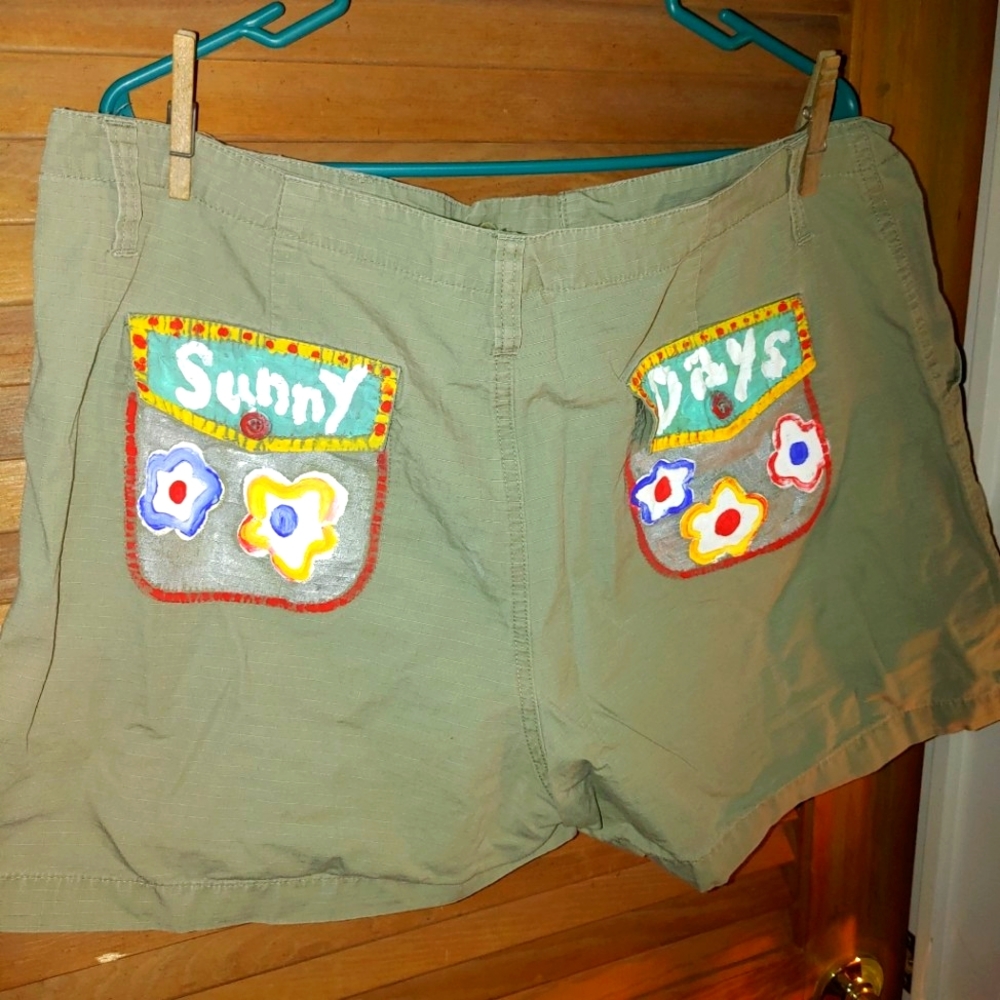 Handpainted Shorts